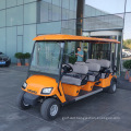 Battery Powered 48V 8 Passengers Golf Cart for Resort